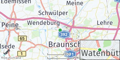 Google Map of Watenbüttel