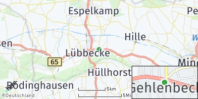 Google Map of Gehlenbeck