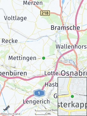 Here Map of Westerkappeln