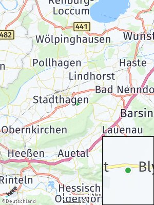 Here Map of Habichhorst-Blyinghausen