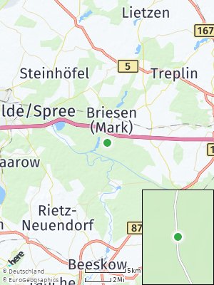 Here Map of Briesen