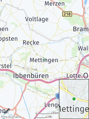 Here Map of Mettingen