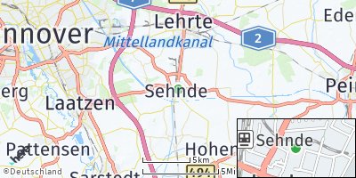 Google Map of Sehnde