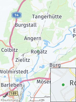 Here Map of Rogätz