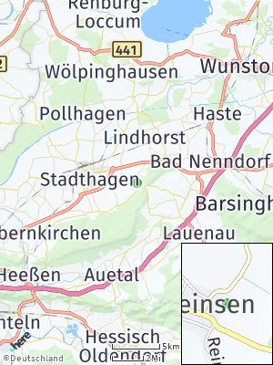 Here Map of Reinsen-Remeringhausen