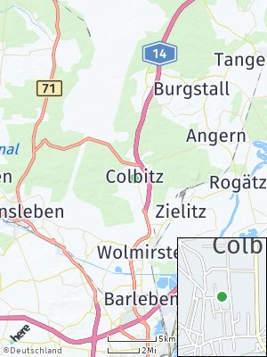 Here Map of Colbitz