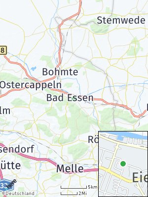 Here Map of Bad Essen