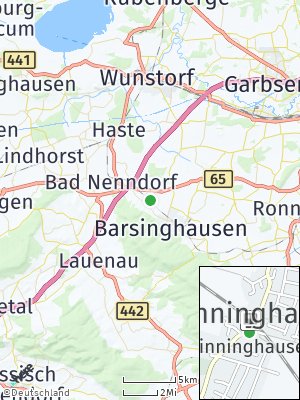 Here Map of Winninghausen am Deister