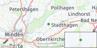 Google Map of Hespe bei Stadthagen
