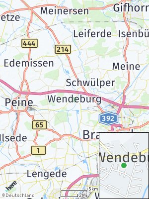 Here Map of Wendeburg