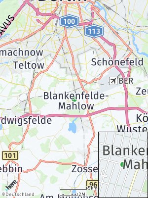 Here Map of Blankenfelde