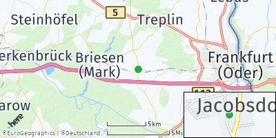 Google Map of Jacobsdorf