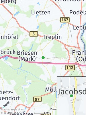 Here Map of Jacobsdorf