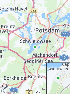 Here Map of Schwielowsee