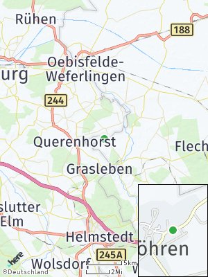 Here Map of Döhren bei Haldensleben