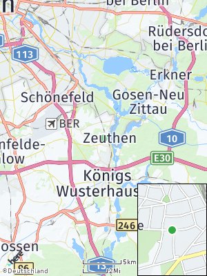 Here Map of Zeuthen