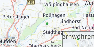 Google Map of Niedernwöhren