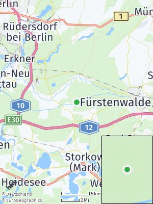 Here Map of Spreenhagen