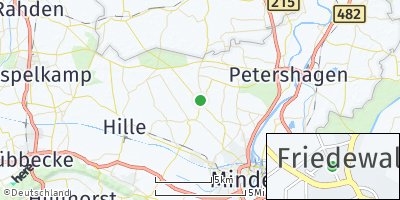 Google Map of Friedewalde