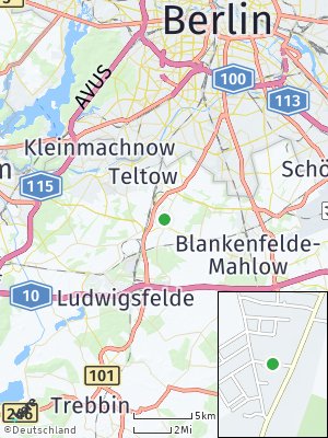 Here Map of Großbeeren