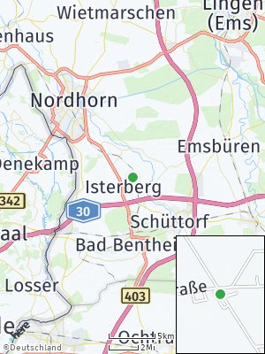 Here Map of Isterberg