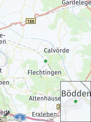 Here Map of Böddensell