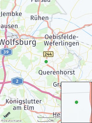 Here Map of Groß Twülpstedt