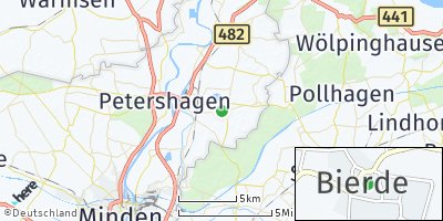 Google Map of Bierde