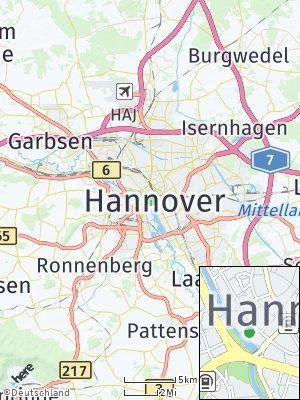 Here Map of Hannover