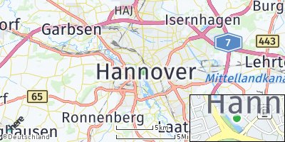 Google Map of Hannover