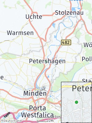 Here Map of Petershagen