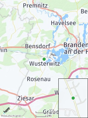 Here Map of Wusterwitz