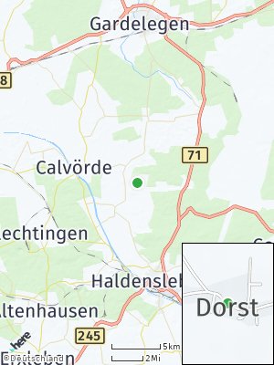 Here Map of Dorst