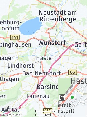 Here Map of Haste bei Wunstorf