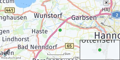 Google Map of Holtensen bei Wunstorf