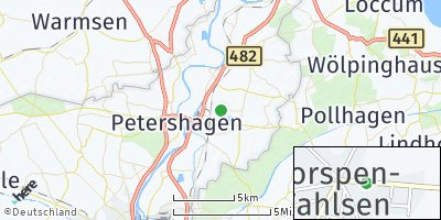 Google Map of Gorspen-Vahlsen