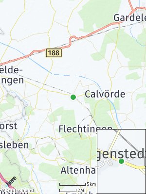 Here Map of Wegenstedt