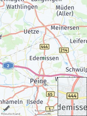 Here Map of Edemissen bei Peine