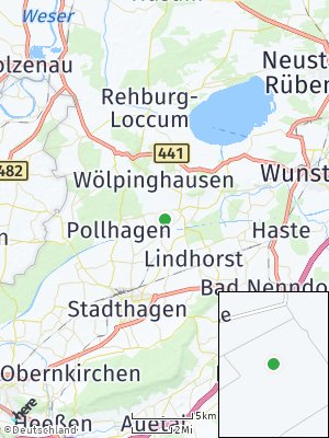 Here Map of Sachsenhagen