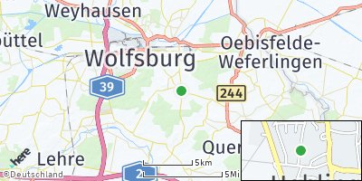 Google Map of Hehlingen