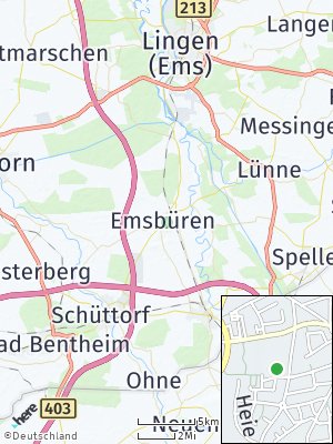 Here Map of Emsbüren