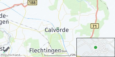 Google Map of Calvörde