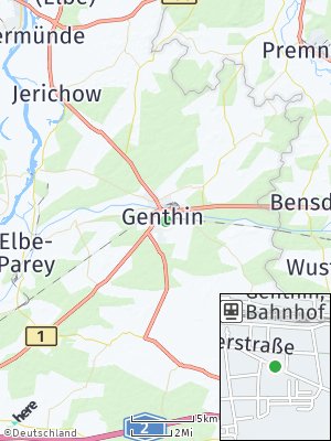 Here Map of Genthin