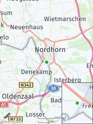 Here Map of Frensdorferhaar