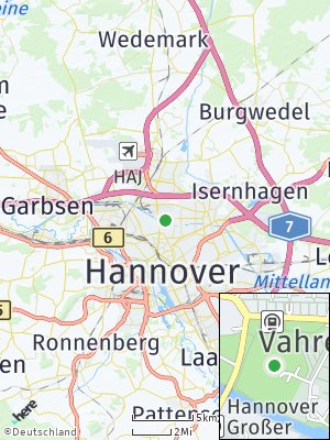 Here Map of Vahrenwald
