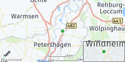 Google Map of Windheim