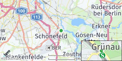 Google Map of Grünau