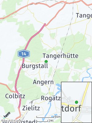 Here Map of Uchtdorf bei Tangerhütte
