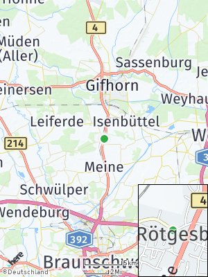 Here Map of Rötgesbüttel