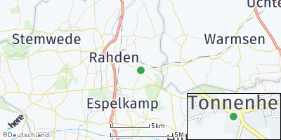 Google Map of Tonnenheide